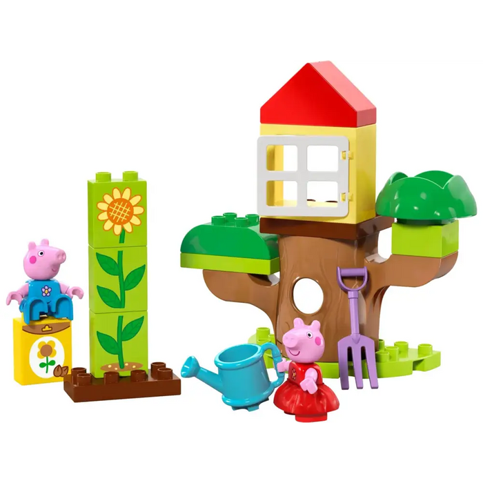Блокове LEGO DUPLO 10431 Градина с прасе Пепа и къща