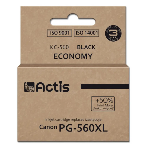 Мастило Actis KC-560 (заместител за Canon PG-560XL;