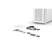 мълчи! Shadow Base 800 FX White Midi Tower
