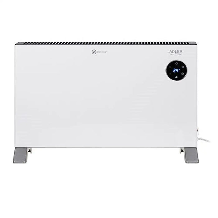 Конвекторен нагревател Adler AD 7752 LCD с дистанционно Бял
