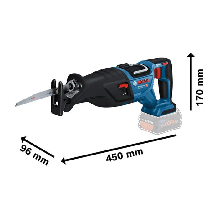 АКУМУЛАТОРЕН БЕЗЧЕТКОВ САБЛЕН ТРИОН BOSCH PROFESSIONAL GSA