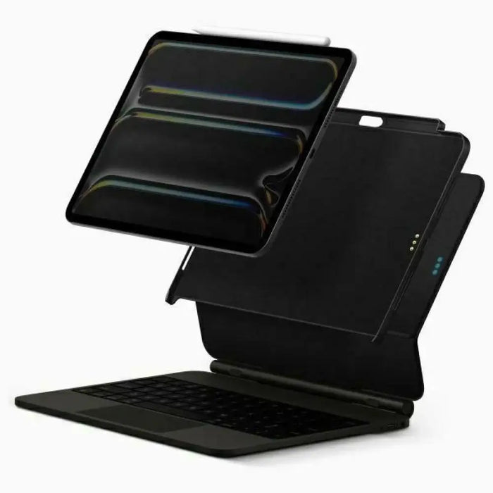 Калъф Uniq Axel iPad Pro 11’’ M4 черен/черен абанос