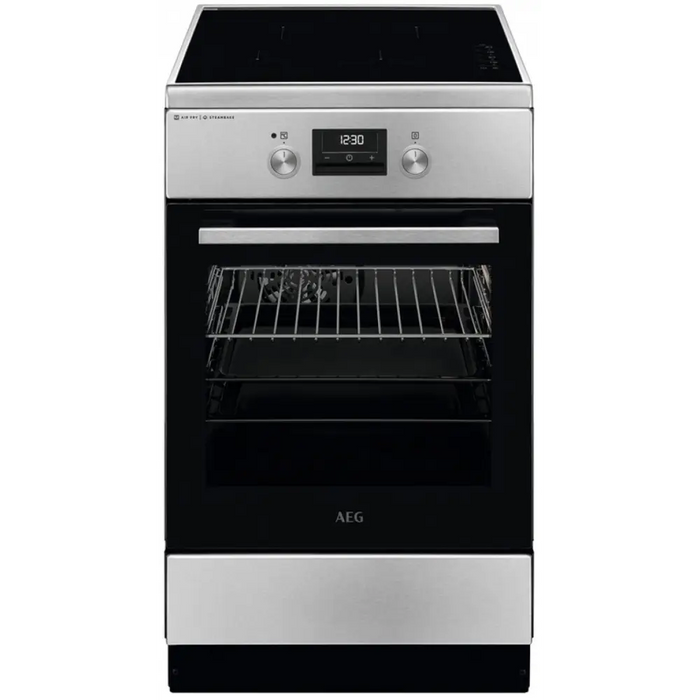 Готварска печка AEG SteamBake CIB56491BM индукционен плот