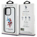 US Polo USHCP15XPUSH iPhone 15 Pro Max 6.7’’ бял/бял кожен