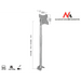 Поставка за телевизор MacLean MC-504A S 23’’ 42’’ 30 Kg