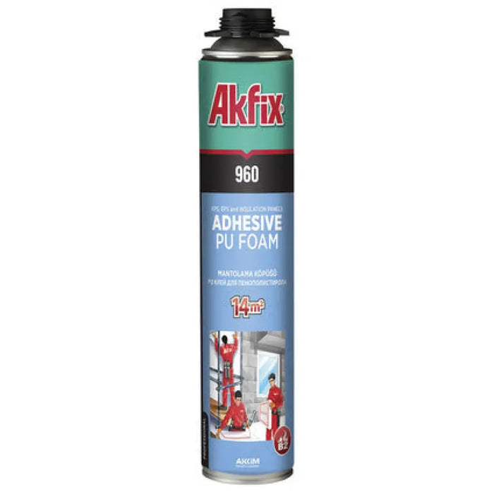 ПУ ПЯНА ЗА ТОПЛОИЗОЛАЦИЯ AKFIX PU-960 ПИСТОЛЕТНА