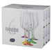 ЧАША ЗА ЧЕРВЕНО ВИНО 350 ML 6 БР RAINBOW BOHEMIA