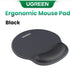 ЕРГОНОМИЧЕН ПАД ЗА МИШКА LP668 UGREEN - ЧЕРЕН