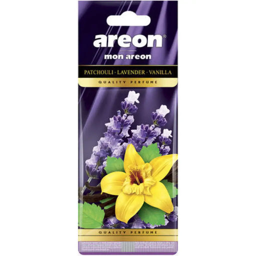 АРОМАТИЗАТОР МОН АРЕОН PATCHOULI LAVENDER VANIL AREON
