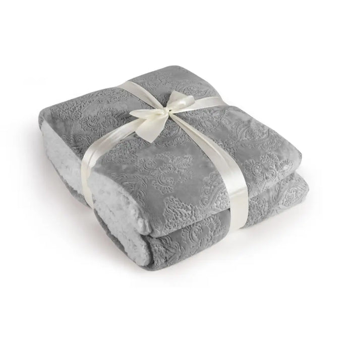 ОДЕЯЛО ШЕРПА DILIOS МАДЖЕСТИК 140Х200 СМ СИВО