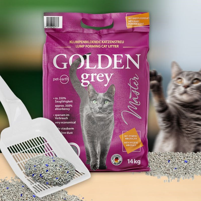 Golden Grey Master бентонитова котешка тоалетна 14 кг