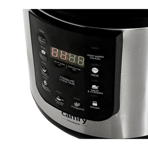 Мултикукър Camry CR 6409 6 L 1000 W Черен Неръждаема стомана