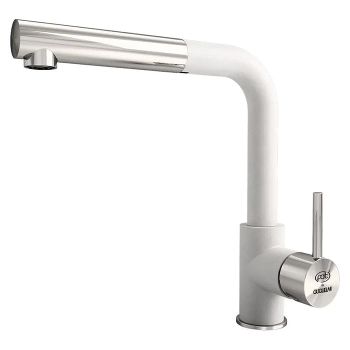 СМЕСИТЕЛ ЗА КУХНЯ С ГРАНИТНО ПОКРИТИЕ БЯЛ FAT 68936-1001