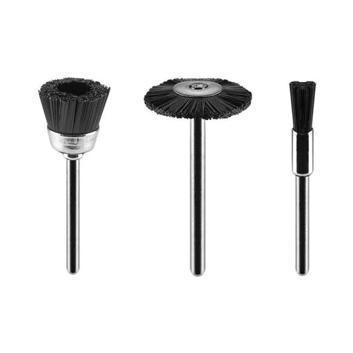 КОМПЛЕКТ НАЙЛОНОВИ ТЕЛЕНИ ЧЕТКИ 3 БРОЯ GRAPHITE 55H068