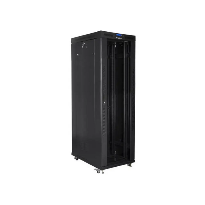 Шкаф Lanberg 19’’ свободно стоящ 42U/800x1000 (плосък