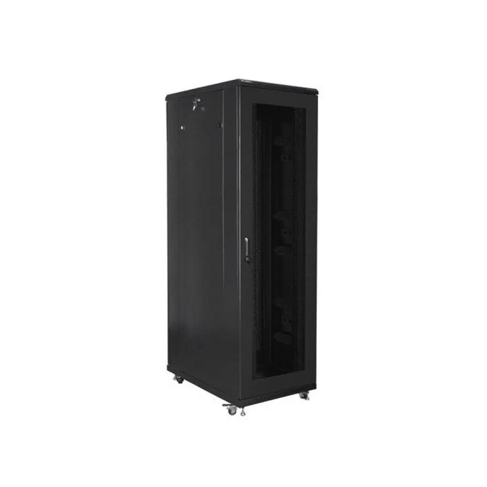 Шкаф Lanberg 19’’ свободно стоящ 42U/800x1000 (плосък