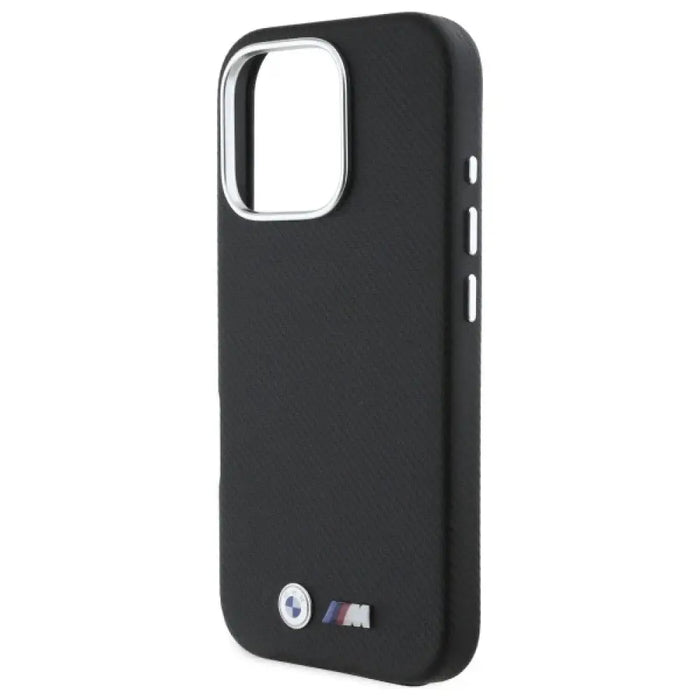 Метален калъф за iPhone 16 Pro Max BMW M Edition с обвивка