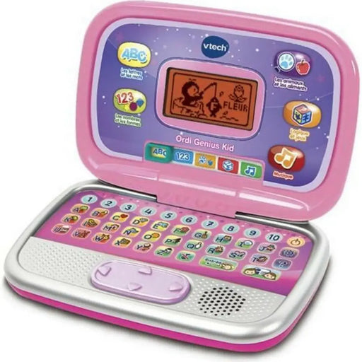 Лаптоп Vtech Ordi Genius Kid Образователна игра Розов