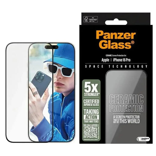 PanzerGlass керамичен протектор за екран iPhone 16 Pro