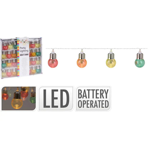 ГРАДИНСКО ОСВЕТЛЕНИЕ LED НА БАТЕРИИ 30 ЛАМПИ CZ6500520