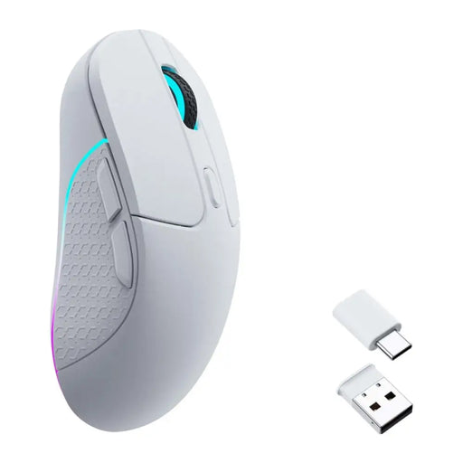 Безжична мишка Keychron M3 RGB 1000Hz 600 mAh 26000 DPI бяла
