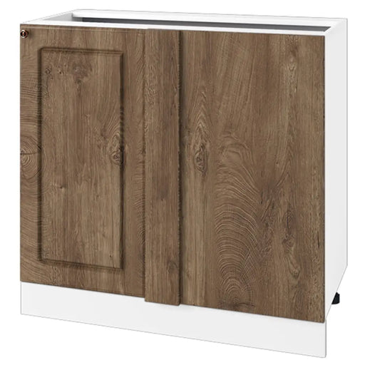 КУХНЕНСКИ ШКАФ ДОЛЕН РЕД ЗА ЪГЪЛ С ВРАТА IRIM 90X55X87 СМ