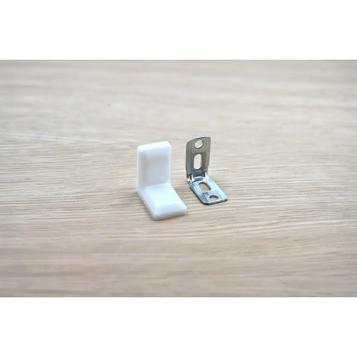 ЪГЛОВА ПЛАНКА С КАПАК БЯЛА 28X28X18 4 БР X-IT