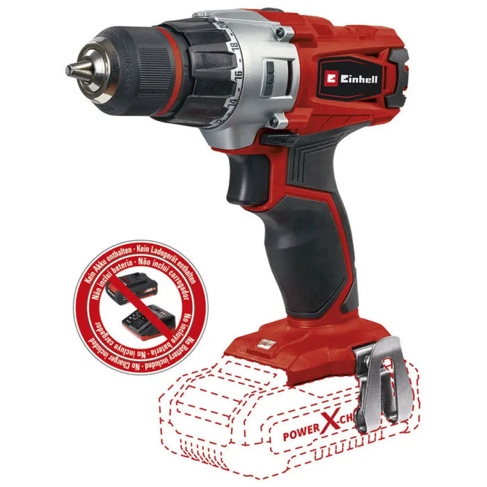 АКУМУЛАТОРНА БОРМАШИНА EINHELL TE-CD 18/2 Li 18 V 44.00 nm