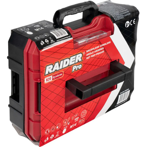 АКУМУЛАТОРЕН БЕЗЧЕТКОВ ЪГЛОШЛАЙФ RAIDER PRO RDP-PBAG20 20 V