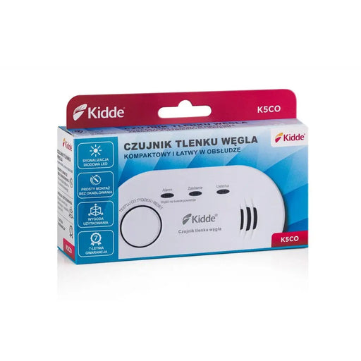 Детектор за въглероден окис Kidde K5CO White