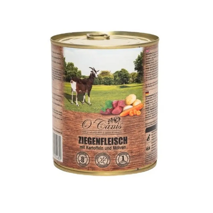 Кучешка консерва O’CANIS - мокра храна - коза с картофи