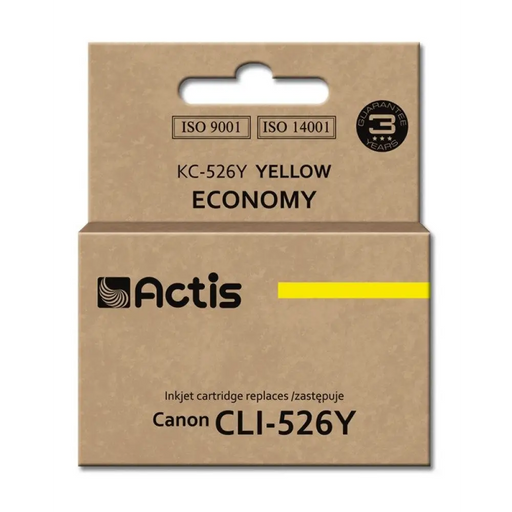 Мастило Actis KC-526Y (заместител за Canon CLI-526Y;