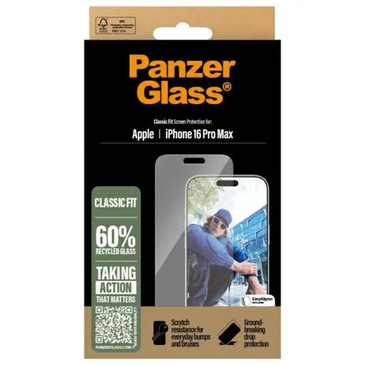 Стъклен протектор PanzerGlass iPhone 16 Pro Max 6.9’’