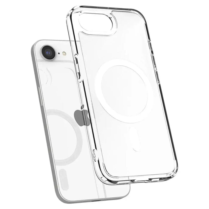 Калъф Spigen Ultra Hybrid MagSafe за iPhone 16e - бял