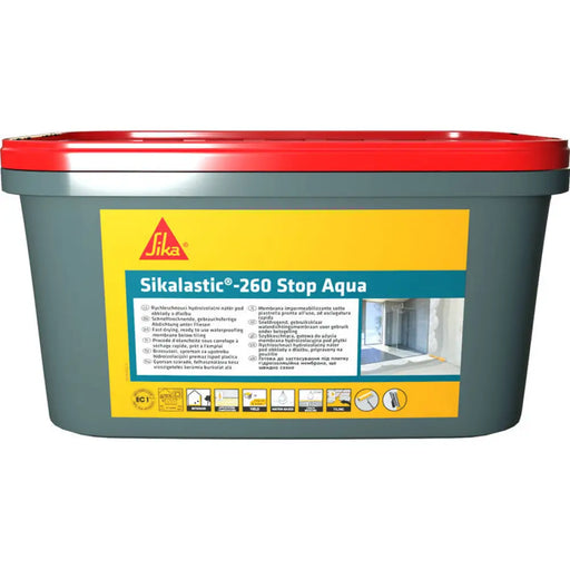 БЪРЗОСЪХНЕЩА ЕЛАСТИЧНА ХИДРОИЗОЛАЦИЯ SIKA SIKALASTIC-260