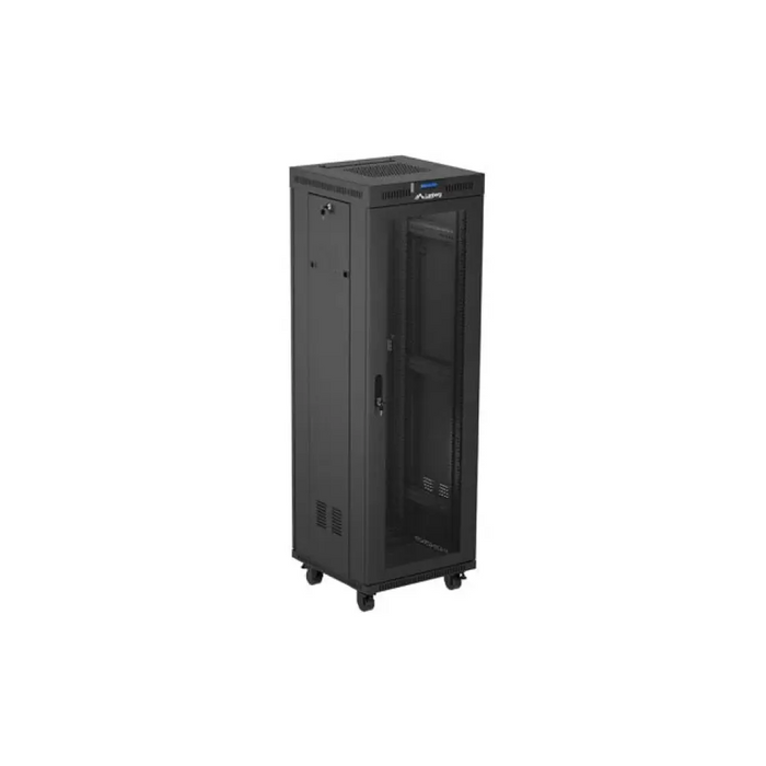 Шкаф Lanberg 19’’ свободно стоящ 37U/600X600 (ПЛОСЪК)