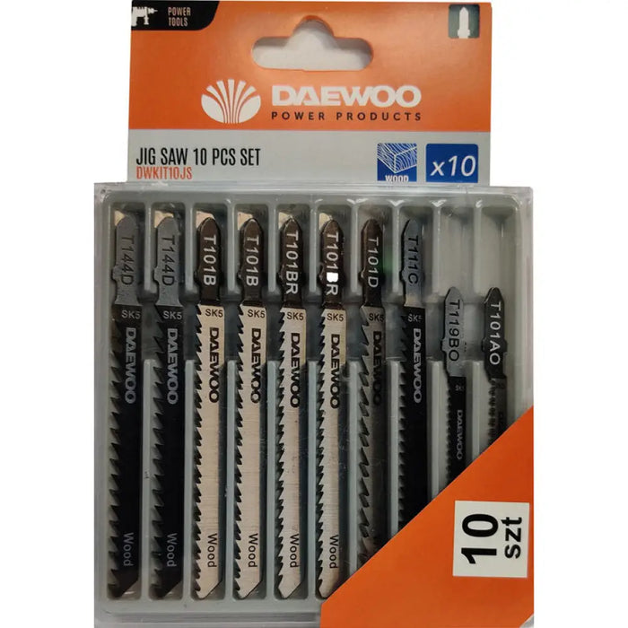 КОМПЛЕКТ НОЖЧЕТА ЗА ПРОБОДЕН ТРИОН 10 БРОЯ DAEWOO DWKIT10JS