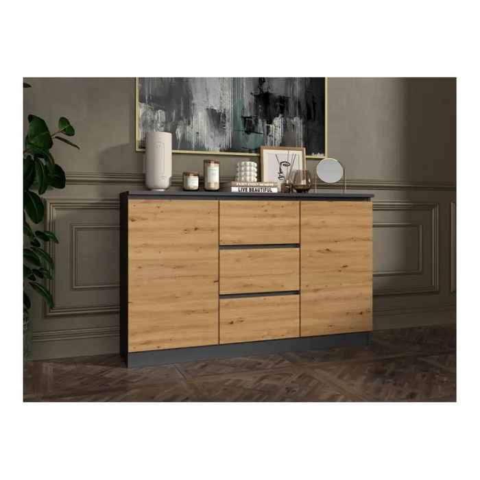 2D3S скрин 120x30x75 см антрацит/artisan