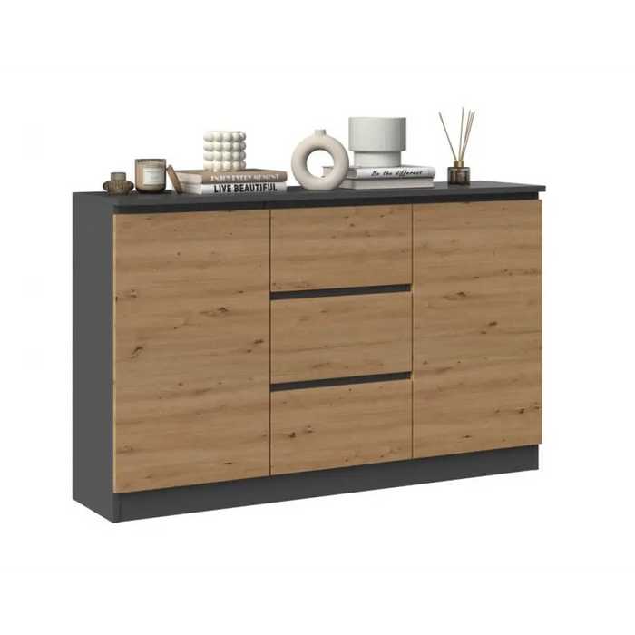 2D3S скрин 120x30x75 см антрацит/artisan