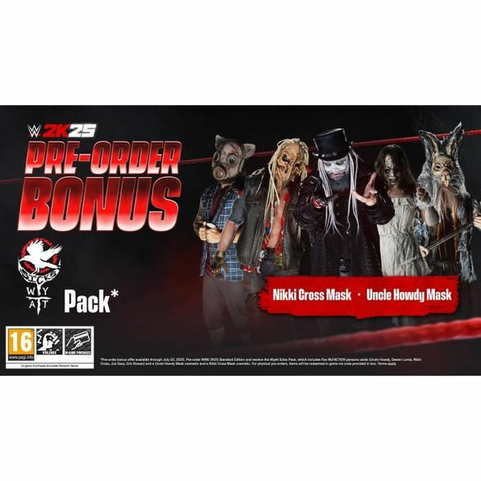 Видео игра за Switch 2K GAMES WWE 2K25