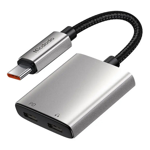 2в1 аудио адаптер Mcdodo CA-5570 USB-C към 2x USB-C