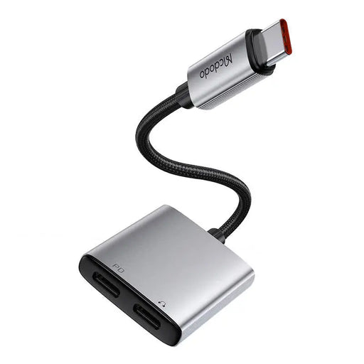 2в1 аудио адаптер Mcdodo CA-5570 USB-C към 2x USB-C