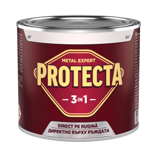 3 В 1 ЕМАЙЛЛАК 500 ML БЯЛ ЦВЯТ PROTECTA