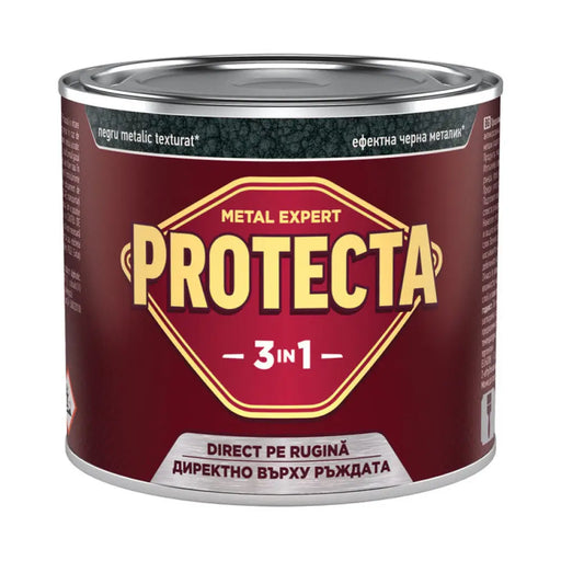 3 В 1 ЕМАЙЛЛАК 500 ML ЦВЯТ ЧЕРЕН МЕТАЛИК PROTECTA