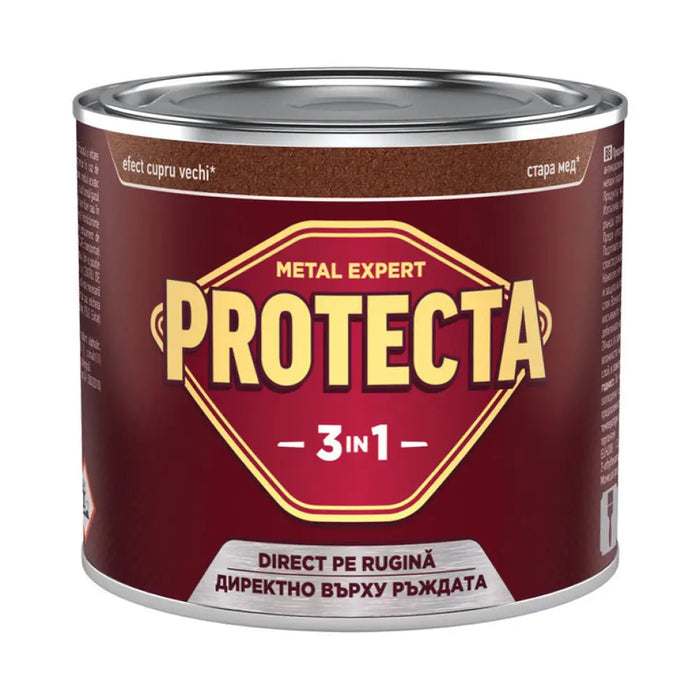 3 В 1 ЕМАЙЛЛАК 500 ML ЦВЯТ СТАРА МЕД PROTECTA