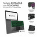 Калъф за таблет Subblim SUBKT4-BTPI02 Черен 10,9’’ iPad