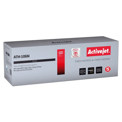 Тонер Activejet ATH-106N (заместител за HP 106A W1106A;