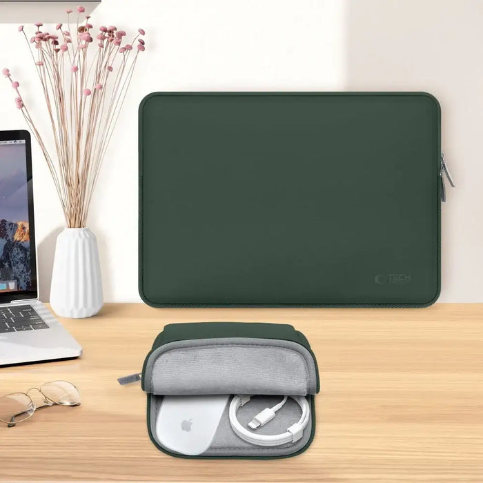 Чанта за лаптоп Tech-Protect Neoslim 15-16’’ - зелена