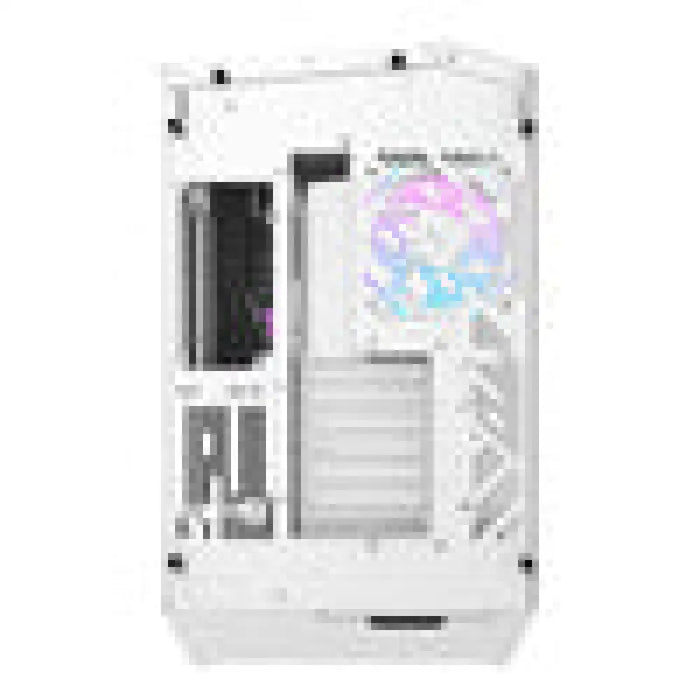 Кутия за компютър Darkflash DY470 (бяла) + 4 вентилатора
