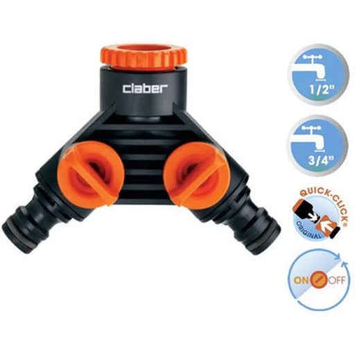 РАЗПРЕДЕЛИТЕЛ ЗА ВОДА 1/2’’-3/4’’ CLABER 8599